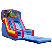 funny inflatable slide